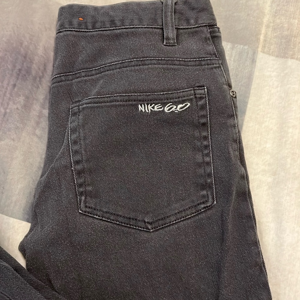 Boys Nike 6.0 size 16 light grey jeans